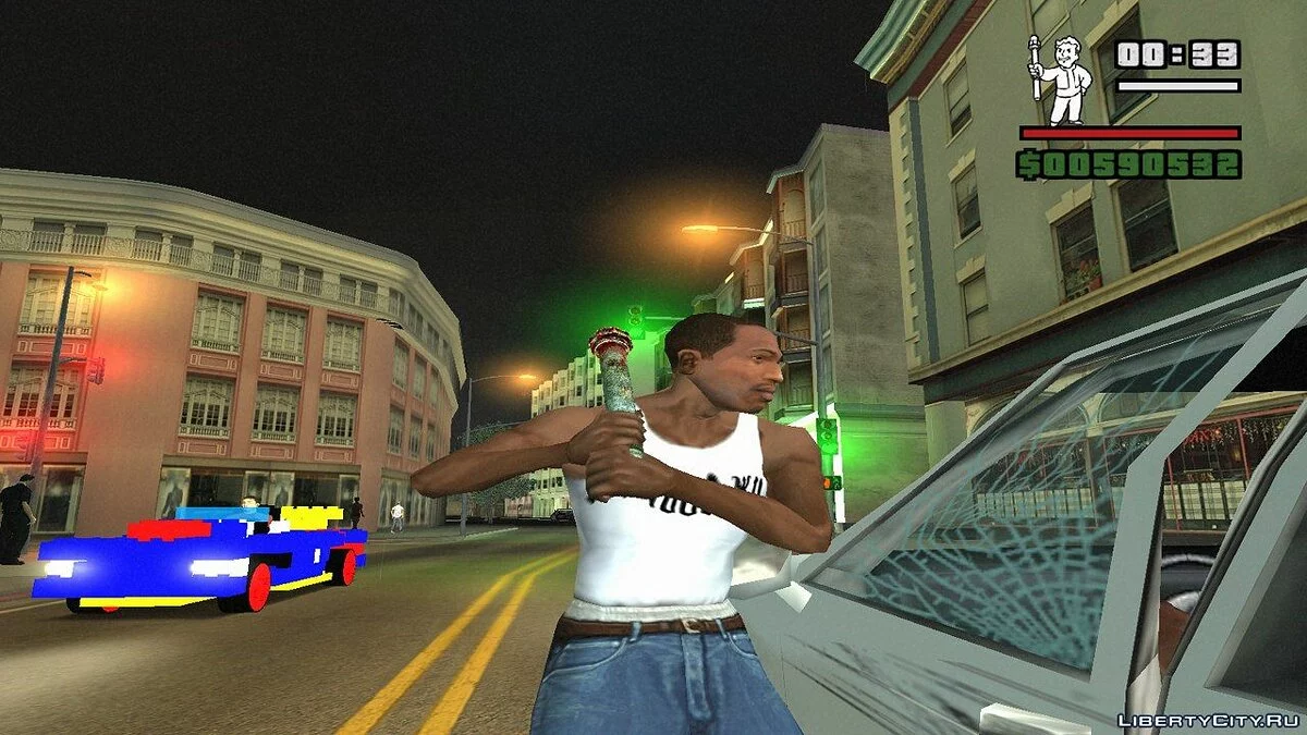 Свинцовый стояк из Fallout 3 / GTA San Andreas