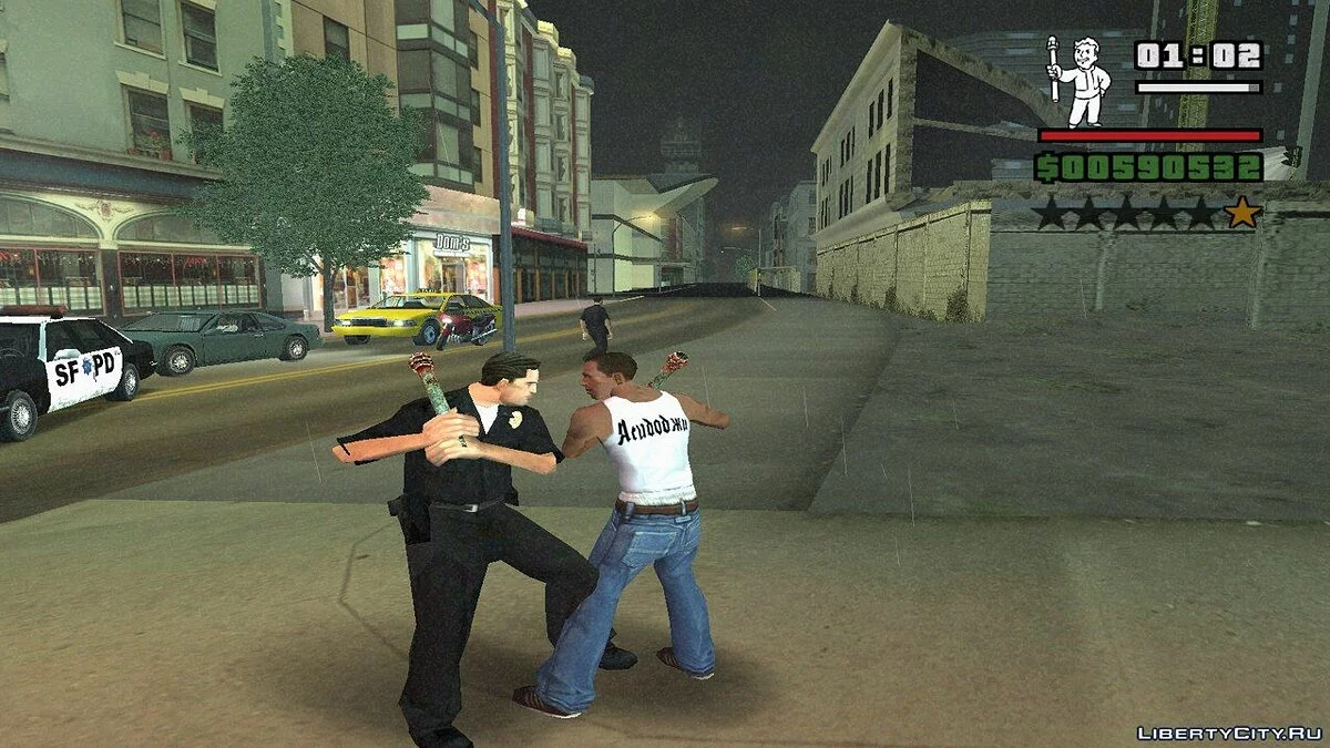 Свинцовый стояк из Fallout 3 / GTA San Andreas