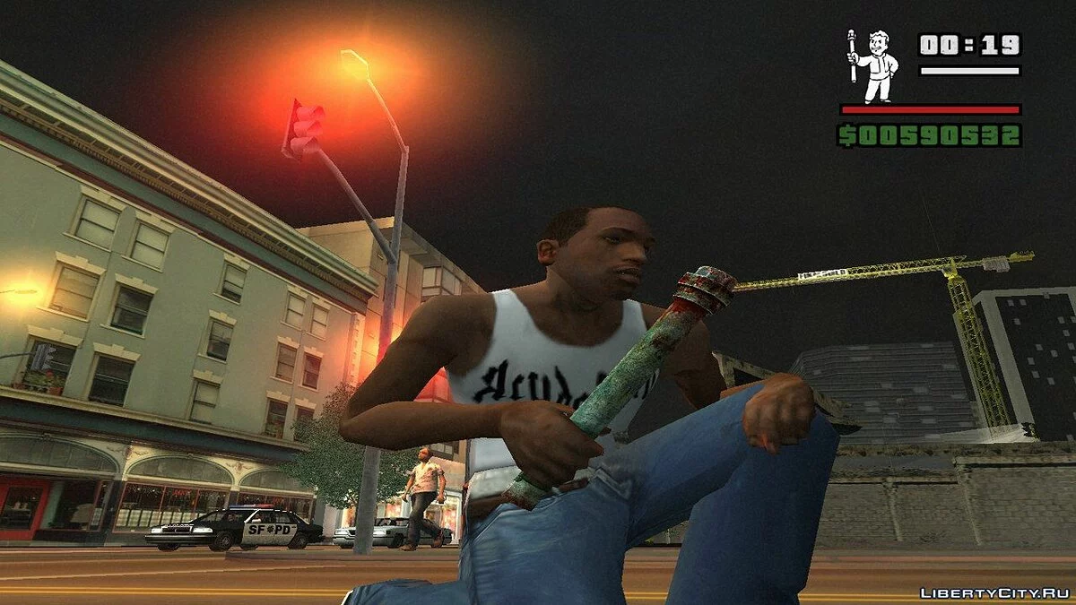 Свинцовый стояк из Fallout 3 / GTA San Andreas