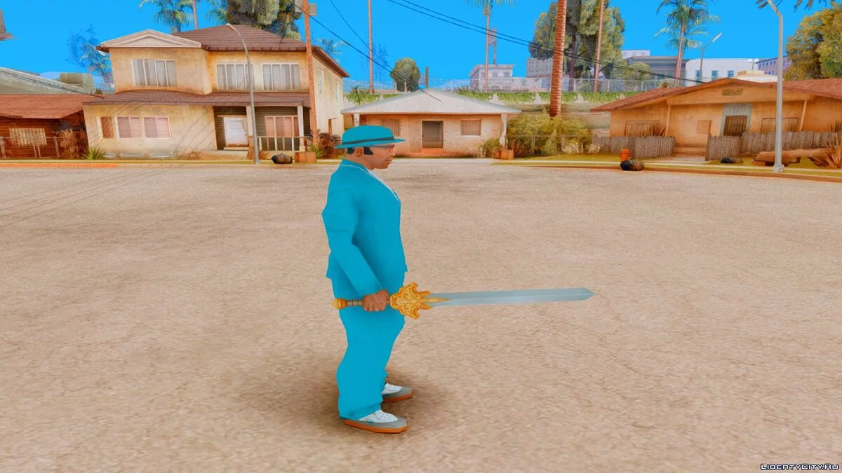 Меч Volstagg из Marvel Future Fight / GTA San Andreas