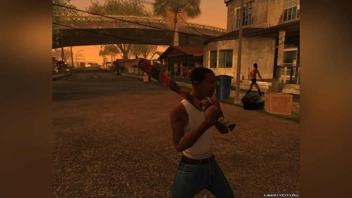 Harleys Baseball Bat / GTA San Andreas