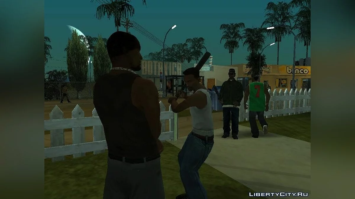 Бейсбольная бита из GTA 5 / GTA San Andreas