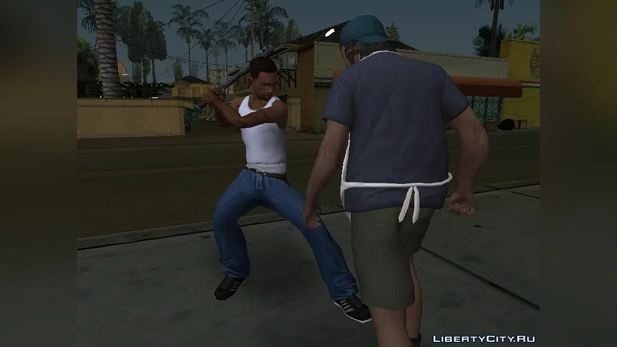 Бейсбольная бита из GTA 5 / GTA San Andreas