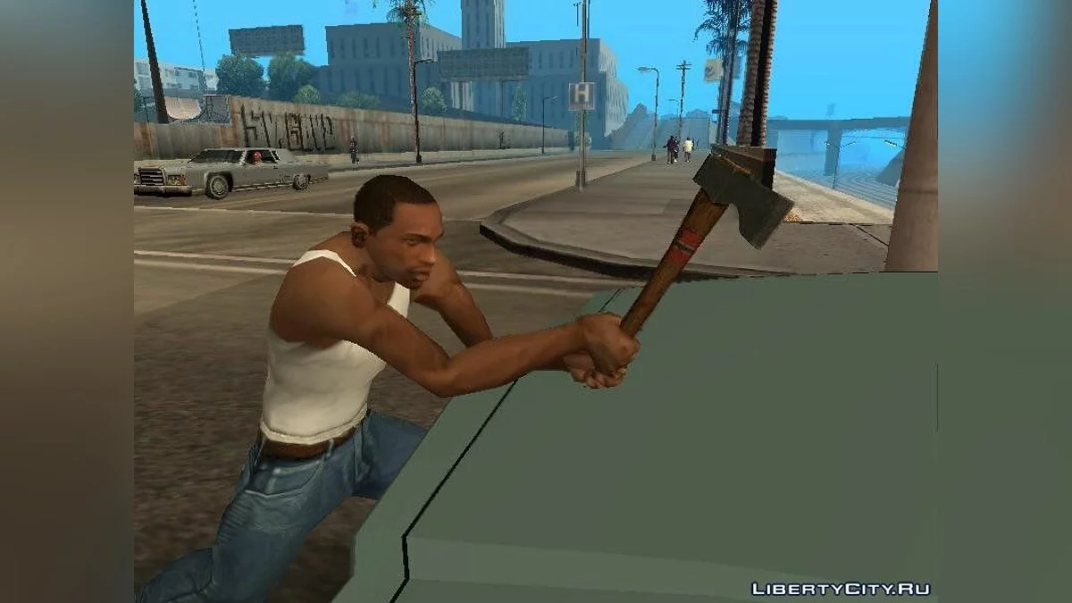 Топор из GTA 5 / GTA San Andreas
