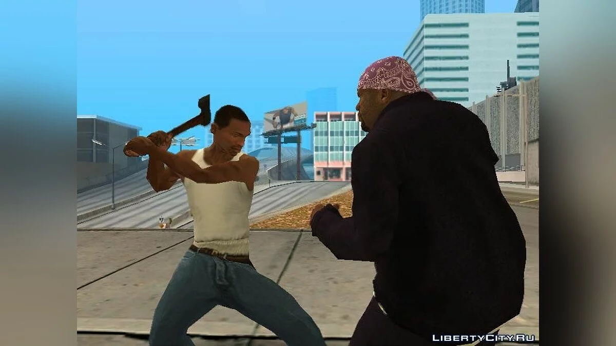 Топор из GTA 5 / GTA San Andreas