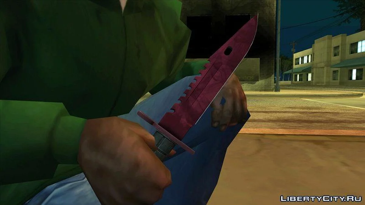 CS:GO M9 Bayonet | Doppler Ruby / GTA San Andreas