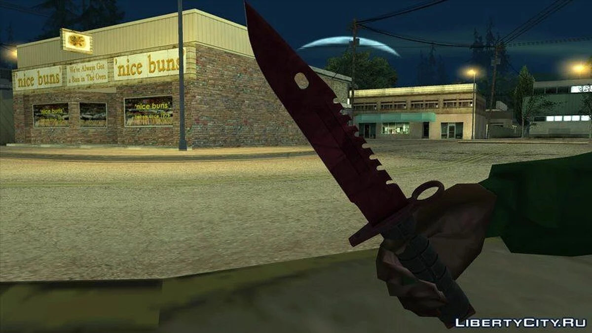 CS:GO M9 Bayonet | Doppler Ruby / GTA San Andreas