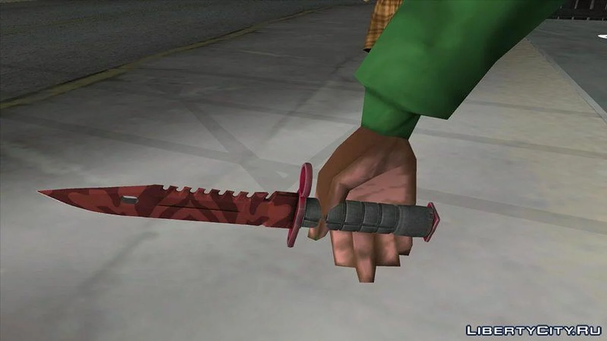 CS:GO M9 Bayonet | Slaughter / GTA San Andreas