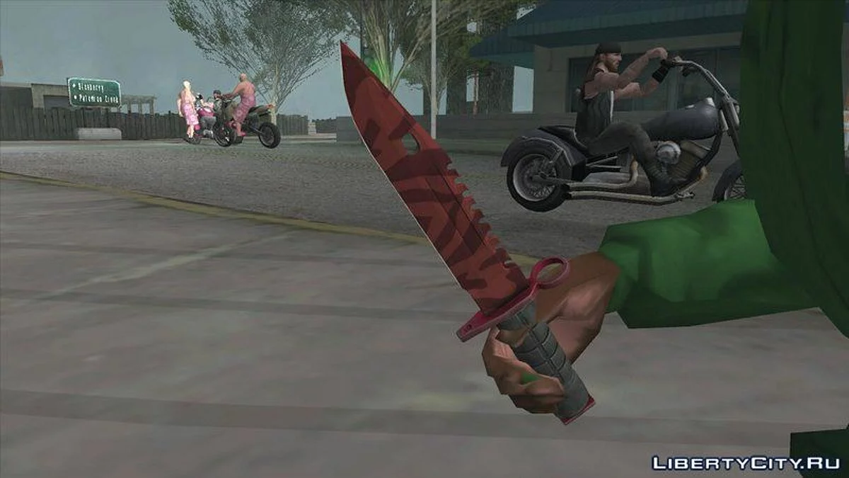 CS:GO M9 Bayonet | Slaughter / GTA San Andreas