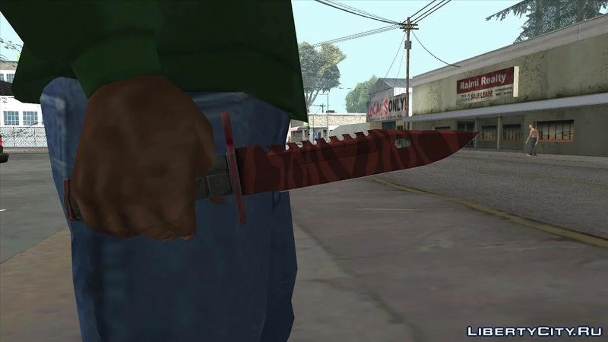 CS:GO M9 Bayonet | Slaughter / GTA San Andreas
