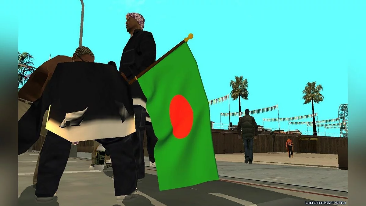 Флаг Бангладеша / GTA San Andreas