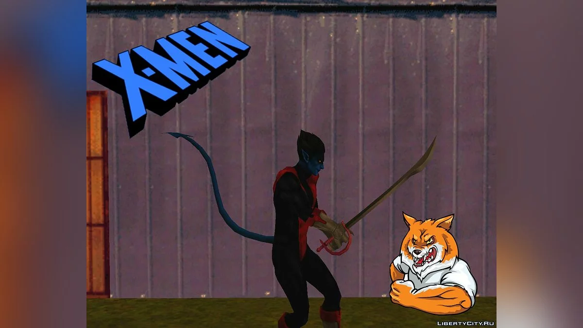 Меч Ночного змея из MARVEL: Future Fight / GTA San Andreas