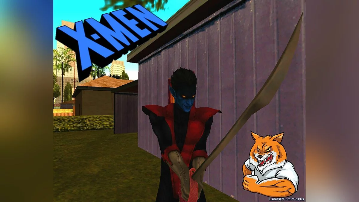 Меч Ночного змея из MARVEL: Future Fight / GTA San Andreas