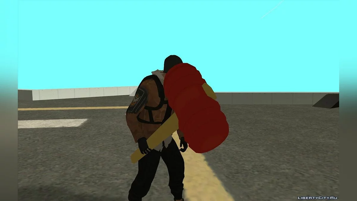 Молот из игры Super Smash Bros Ultimate / GTA San Andreas