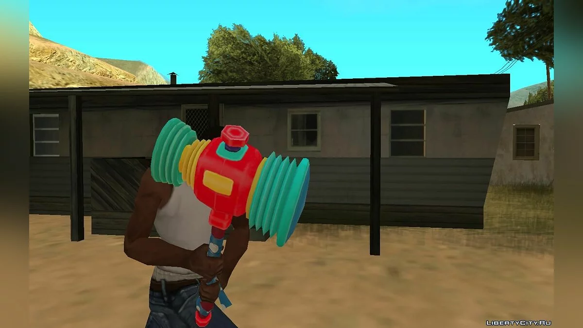 Радужный молот из игры \"Правила выживания\" / GTA San Andreas
