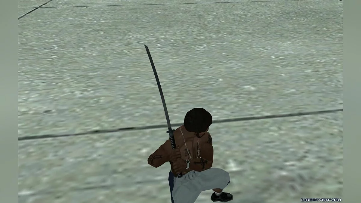 Катана HD ремейк / GTA San Andreas