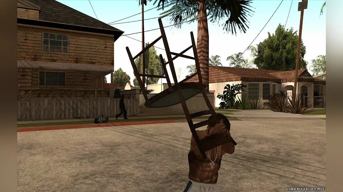 Стул из игры Silent Hill Downpour / GTA San Andreas