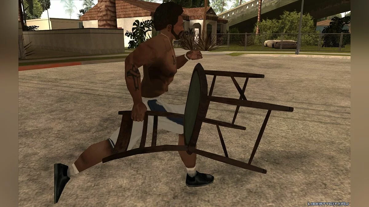 Стул из игры Silent Hill Downpour / GTA San Andreas