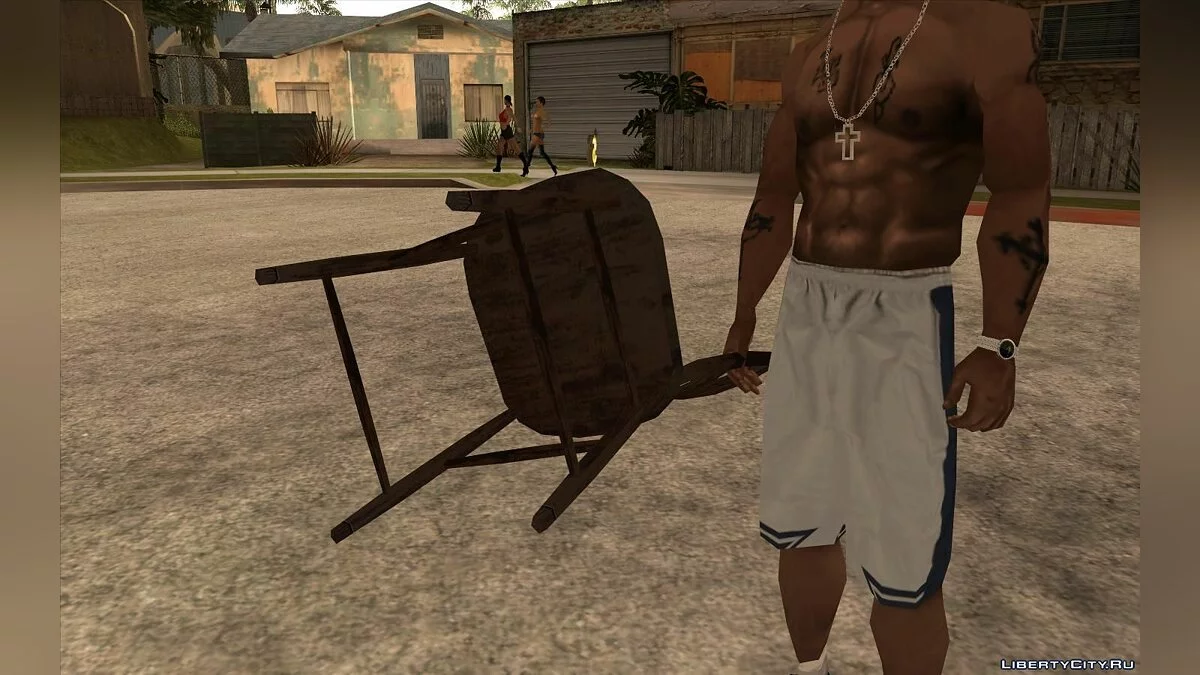 Стул из игры Silent Hill Downpour / GTA San Andreas