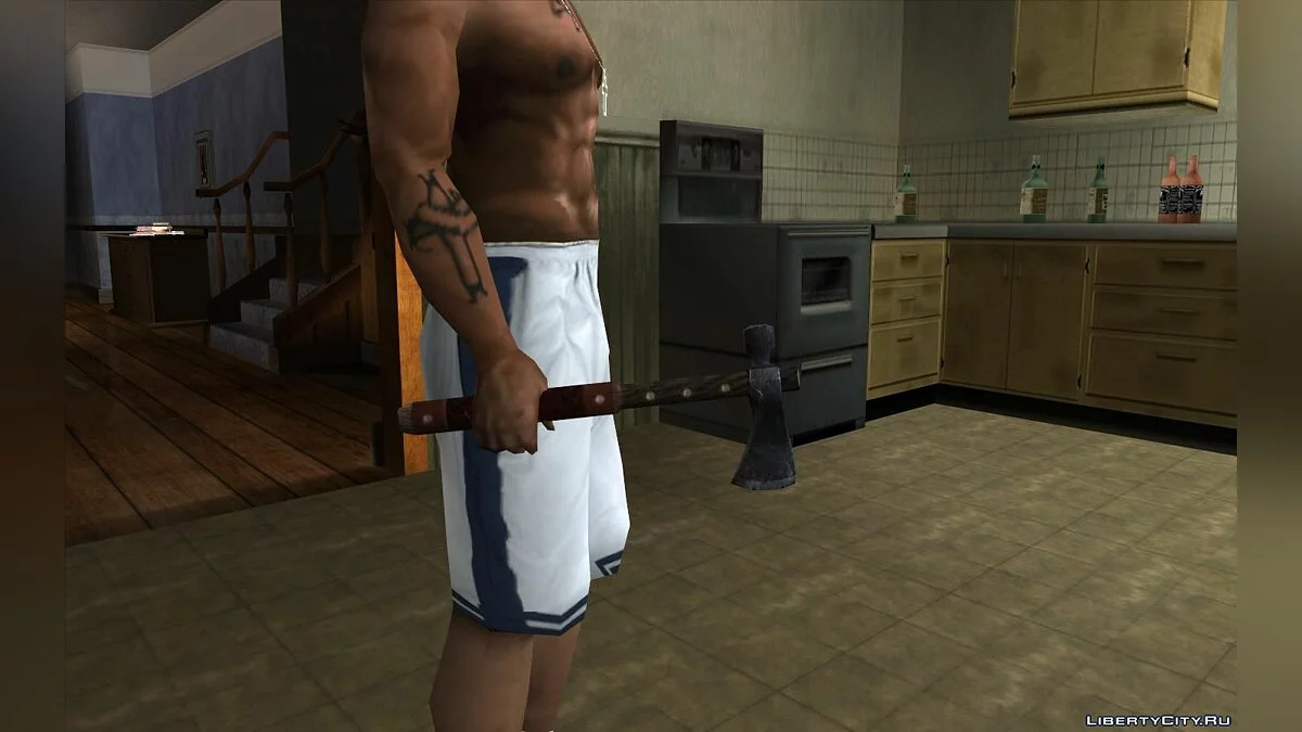 Томагавк из игры Silent Hill Downpour / GTA San Andreas