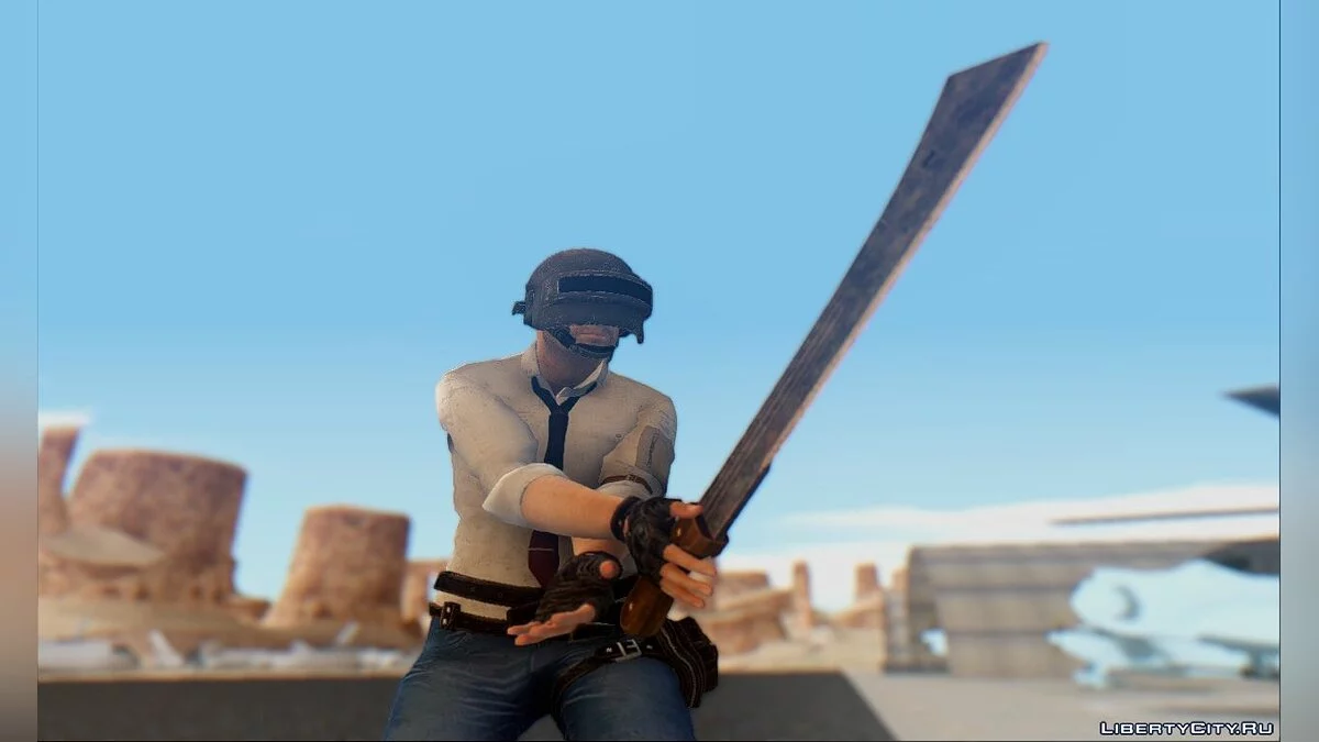Мачете из игры PUBG / GTA San Andreas