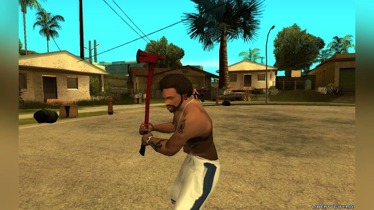 Fire Axe из игры Silent Hill: Downpour / GTA San Andreas