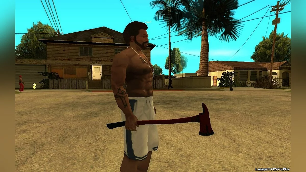 Fire Axe из игры Silent Hill: Downpour / GTA San Andreas