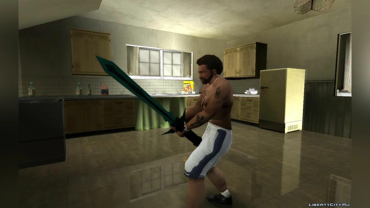 Frozen SCI-FI Sword / GTA San Andreas