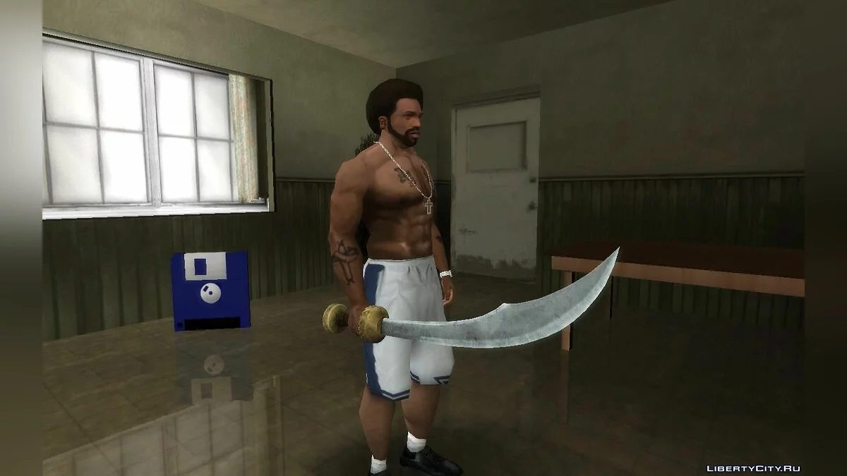 Меч из игры Скайрим / GTA San Andreas