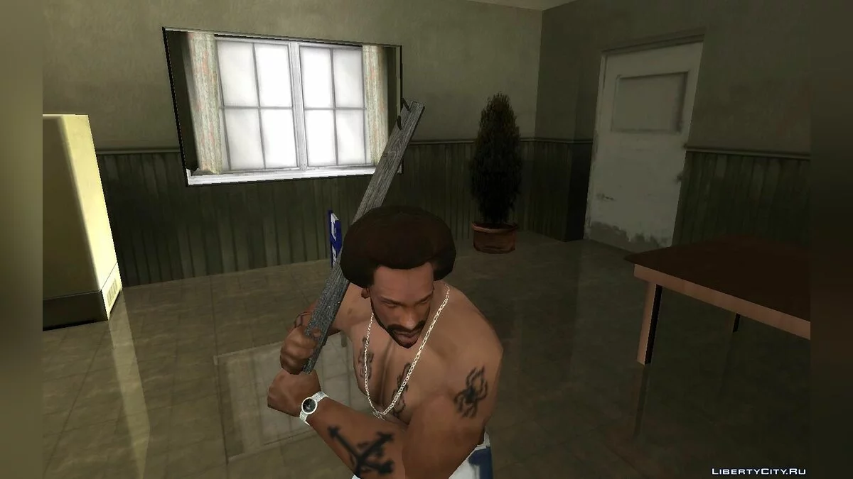 Деревянная доска из Silent Hill: Downpour / GTA San Andreas