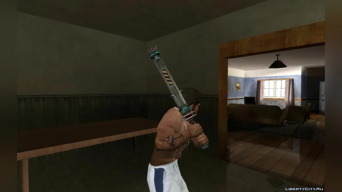 Stun Rod из Resident Evil 5 / GTA San Andreas