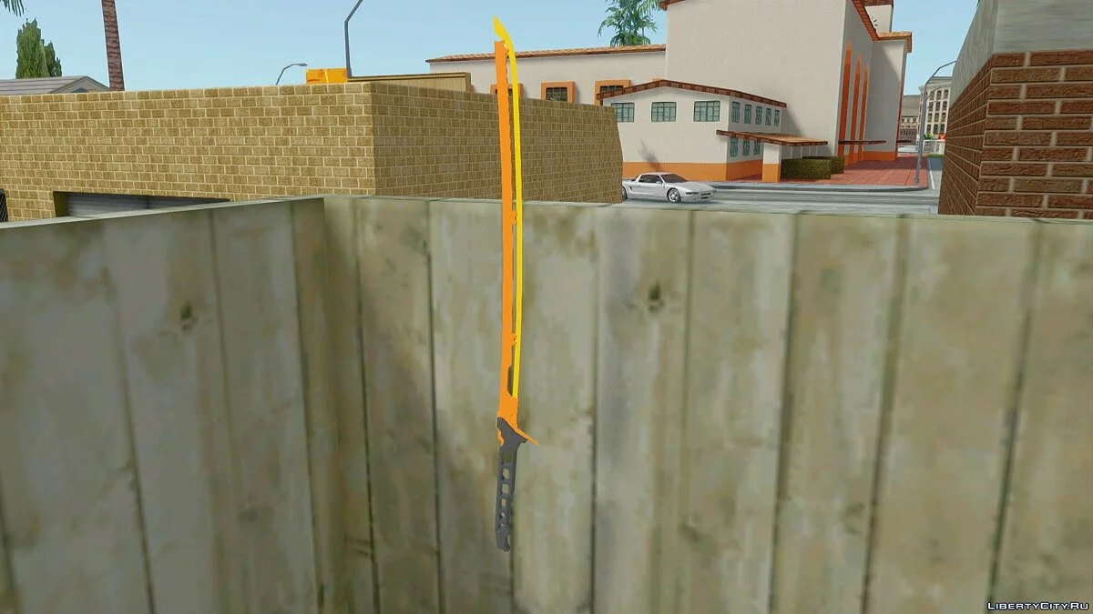 Thermal Blade из Cyberpunk 2077 / GTA San Andreas