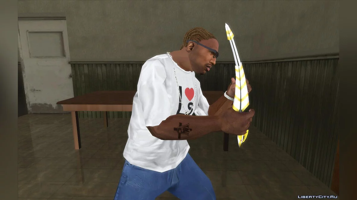 Меч из Power Rangers: Dino Thunder / GTA San Andreas