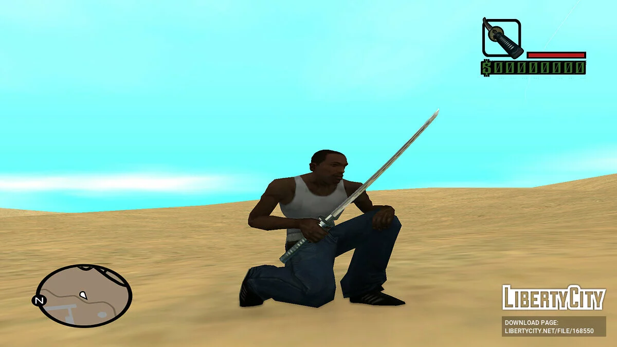 Катана / GTA San Andreas