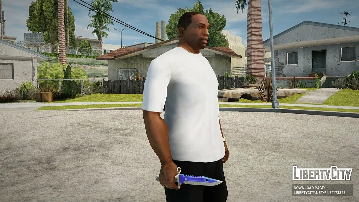 Штык-Нож М9 Automatic / GTA San Andreas