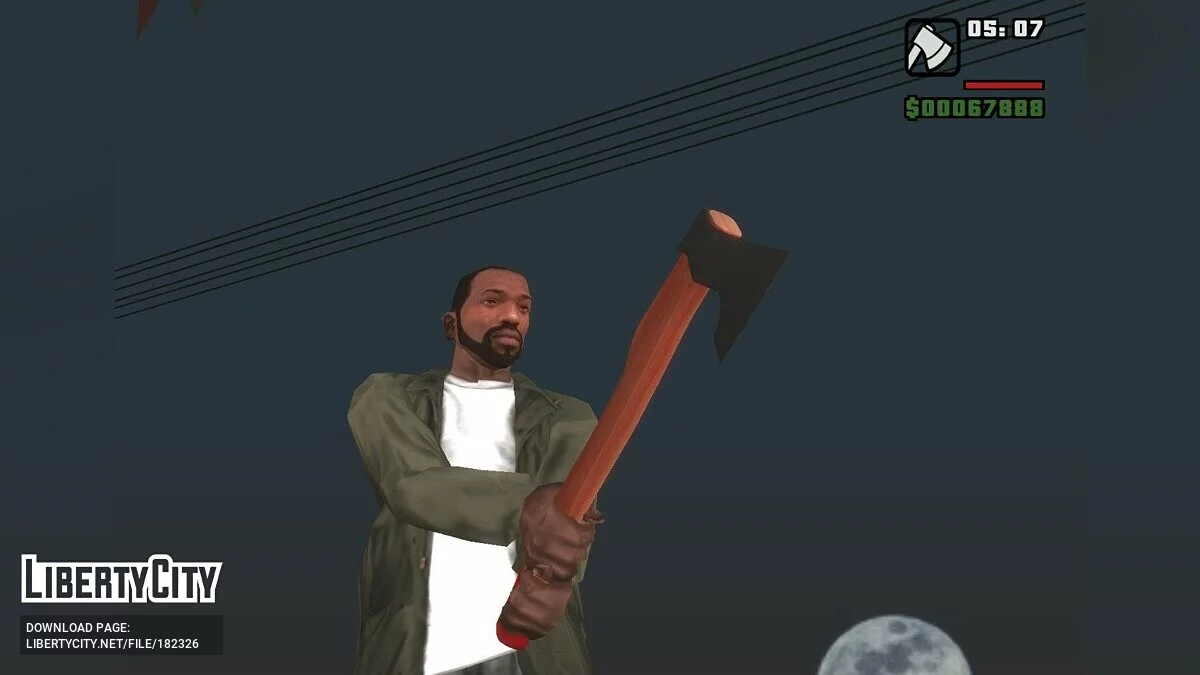 HD Топор / GTA San Andreas