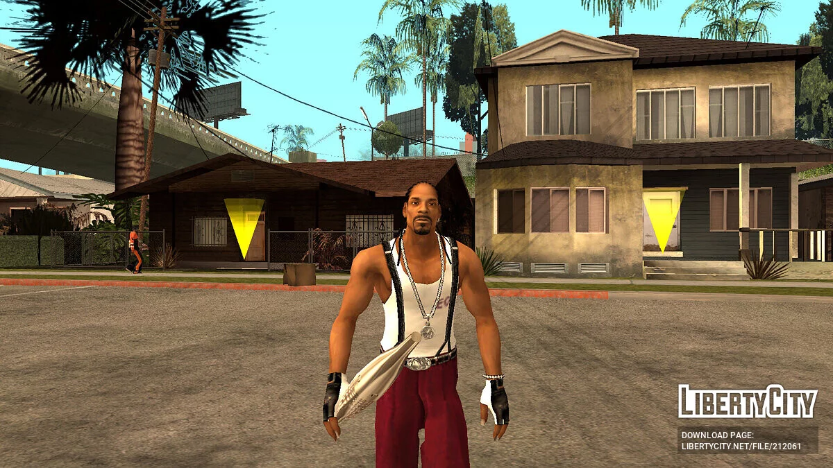 Олимпийский факел из Парижа 2024 / GTA San Andreas