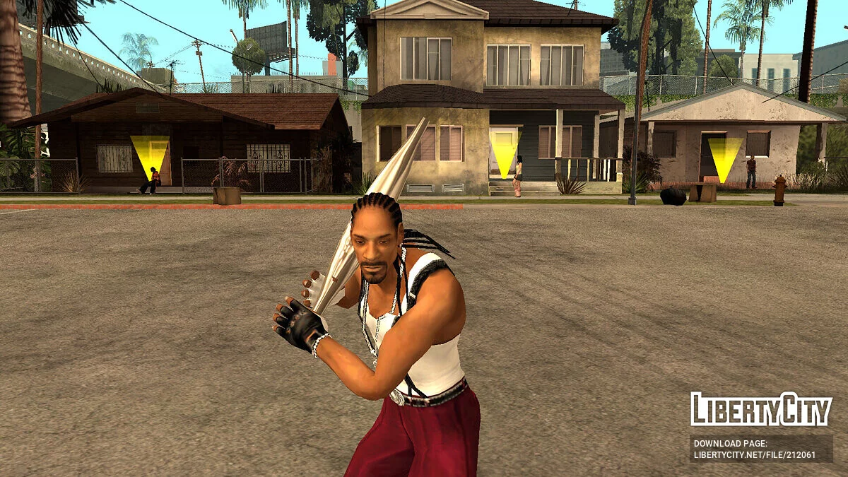 Олимпийский факел из Парижа 2024 / GTA San Andreas