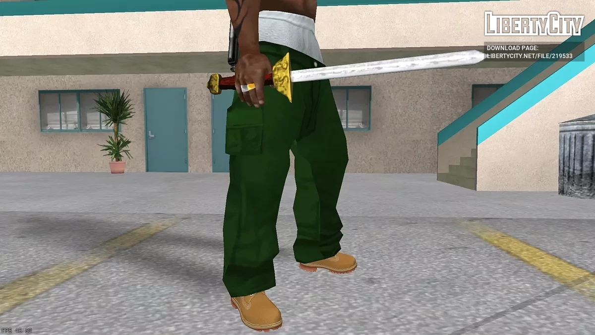 Меч Юй Цзяня из GTA Chinatown Wars / GTA San Andreas
