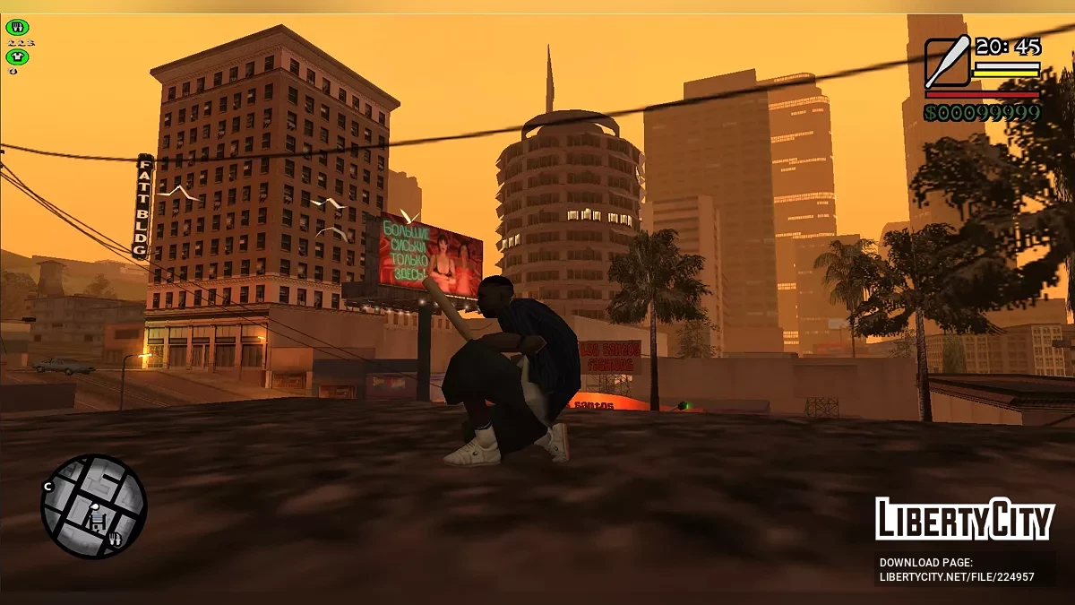 Деревянная бита / GTA San Andreas