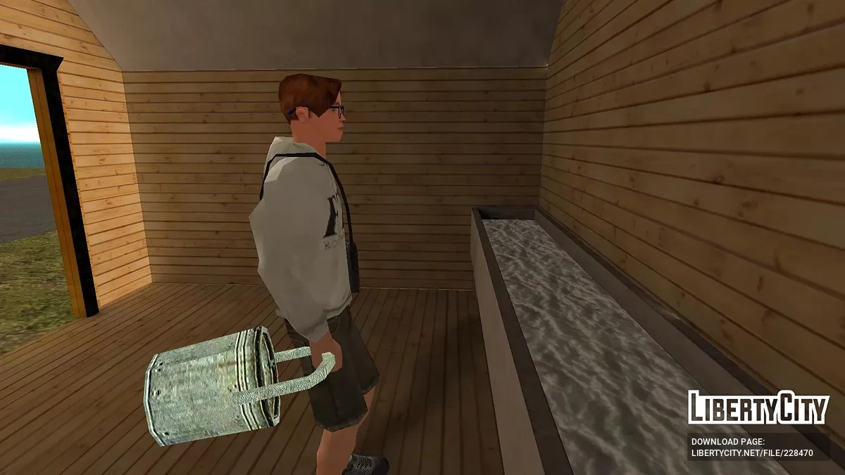 Металлическое ведро / GTA San Andreas