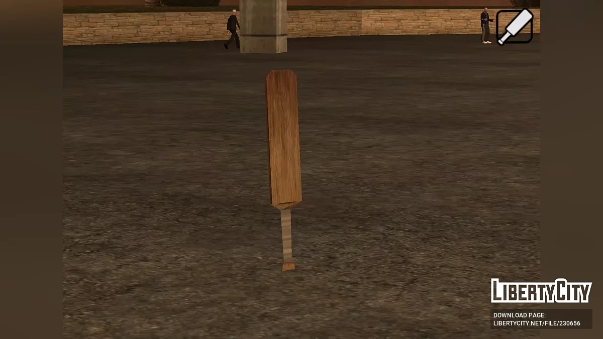 Бита для крикета из Bully: Scholarship Edition / GTA San Andreas