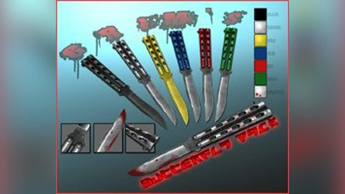 GRIMs Knives Pack / GTA San Andreas