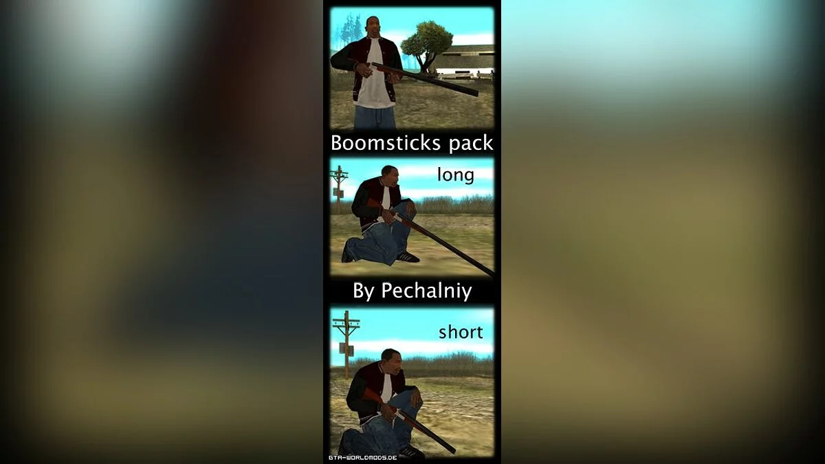 Boomsticks Pack / GTA San Andreas