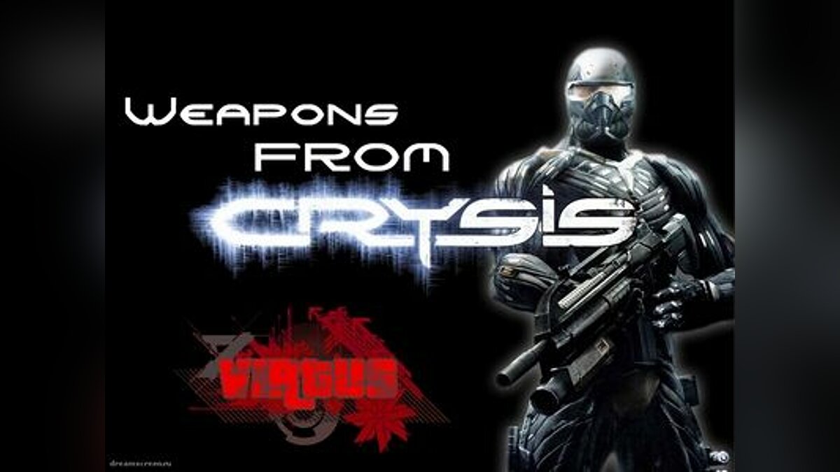 Скачать Weapons from Crysis для GTA San Andreas