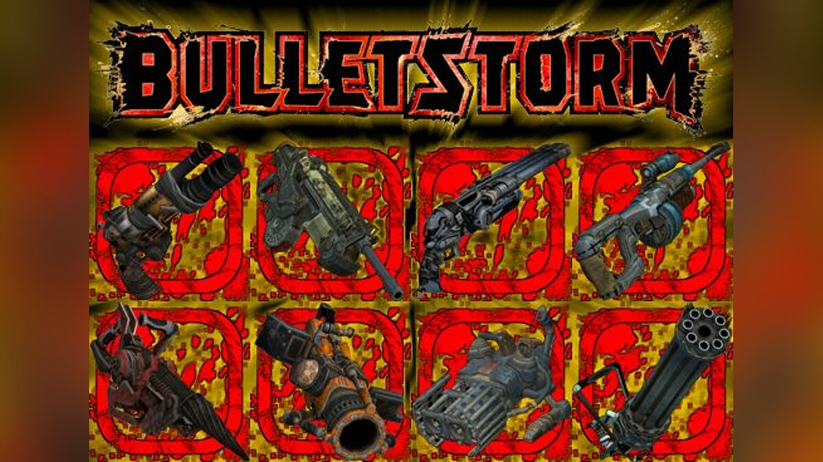 Скачать BulletStorm Weapons для GTA San Andreas