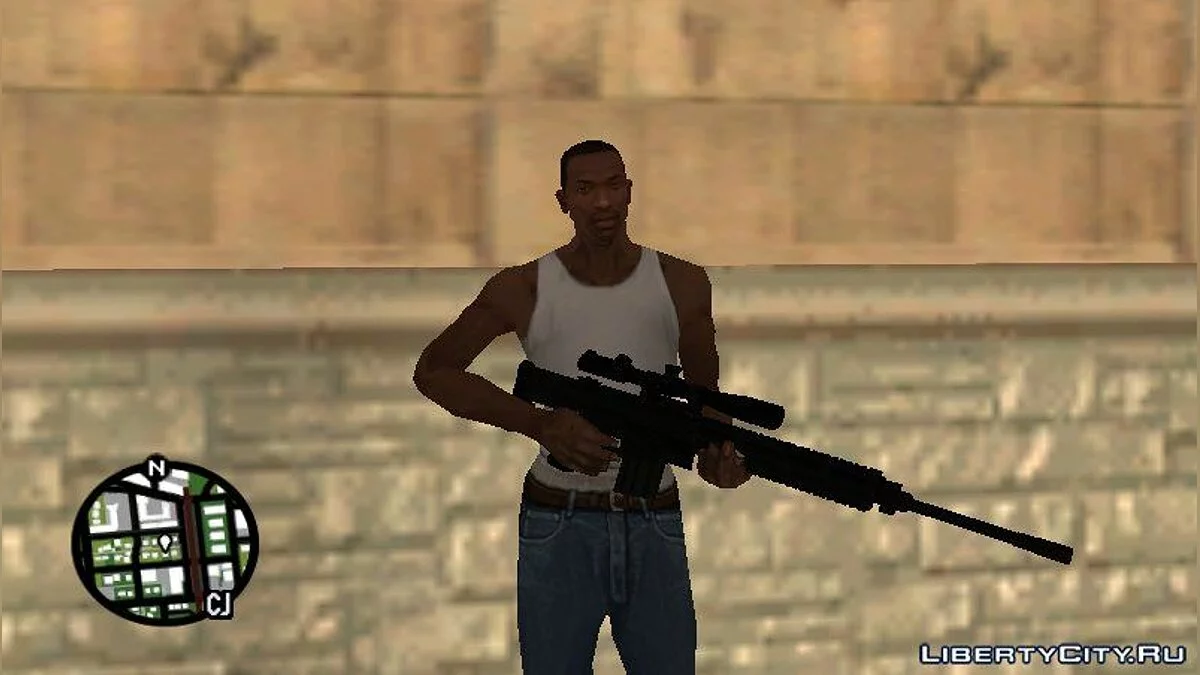 Оружие из игры Clive Barker\'s Jericho / GTA San Andreas