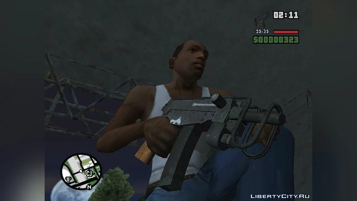 VZ-61 и RPG-7 из Resident Evil 5 / GTA San Andreas