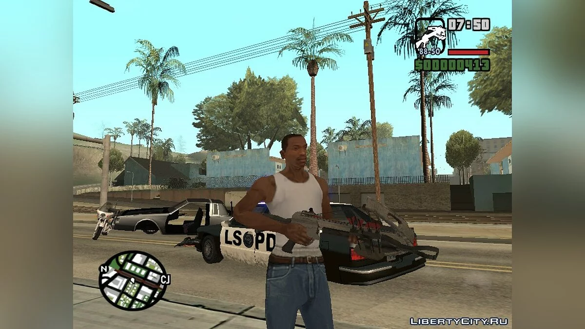 Два оружия из Black ops / GTA San Andreas