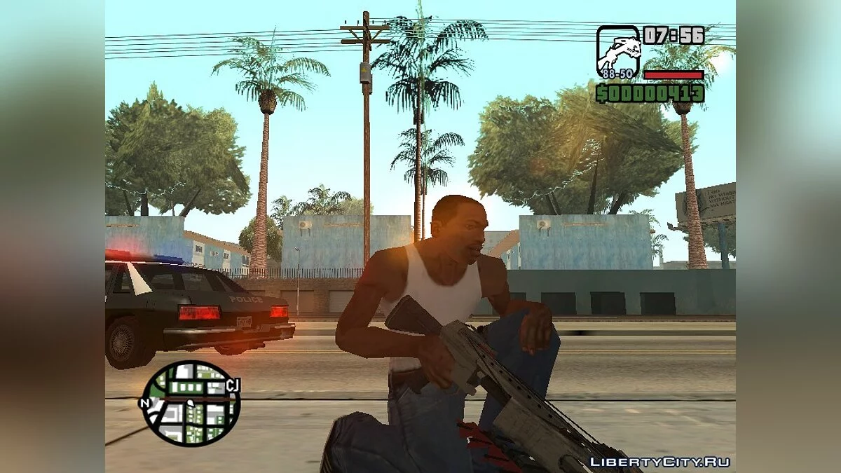 Два оружия из Black ops / GTA San Andreas